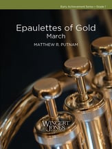 Epaulettes of Gold Concert Band sheet music cover